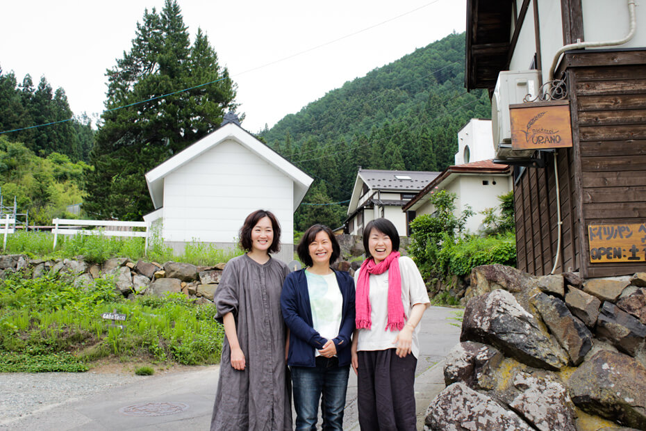 中野市三ツ和の清水さん田端さん浦野さん